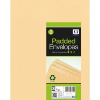 Padded Brown Envelopes - 290 x 370 Pack 3 Padded Brown Envelopes - 290 x 370 Pack 3