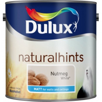 Natural Hints Matt 2.5L - Nutmeg White Natural Hints Matt 2.5L - Nutmeg White