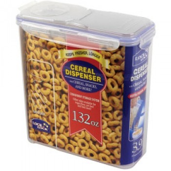 Food Storage Container - Cereal Dispenser - 3.9L (245 x 111 x 247mm) Food Storage Container - Cereal Dispenser - 3.9L (245 x 111 x 247mm)