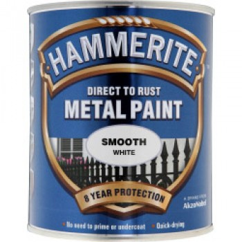 Metal Paint Smooth 750ml - White Metal Paint Smooth 750ml - White