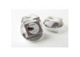 White Round Bowl - OASIS® SEC Floral Foam - 16 x 4cm